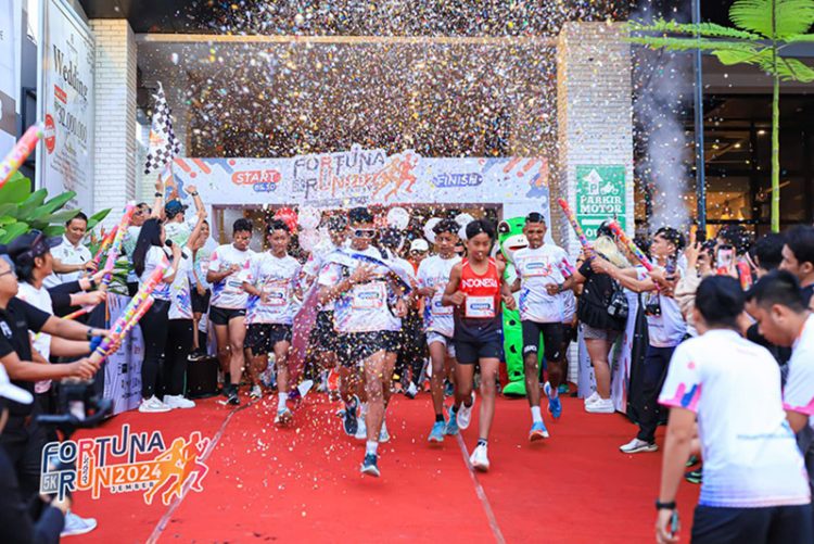 Tutup Tahun 2024, FortunaGrande Jember Selenggarakan Fortuna Run 2024