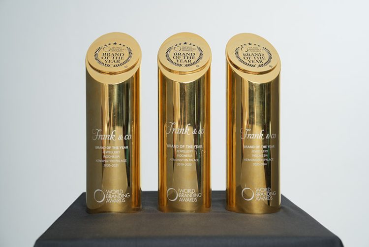 Frank & co. Raih Penghargaan ‘Brand of the Year’, Buktikan Kualitas Perhiasan Indonesia di Kancah Global