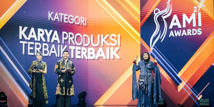 Frank & co. Hadirkan Trophy Bertabur Berlian di Malam Puncak AMI Awards ke-27