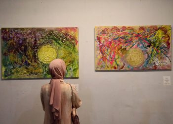“Kosong”, Pameran Lukisan Kolaborasi 25 Pelukis Abstrak di Bellevue Art Space