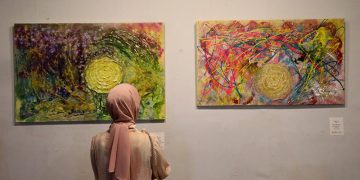 “Kosong”, Pameran Lukisan Kolaborasi 25 Pelukis Abstrak di Bellevue Art Space