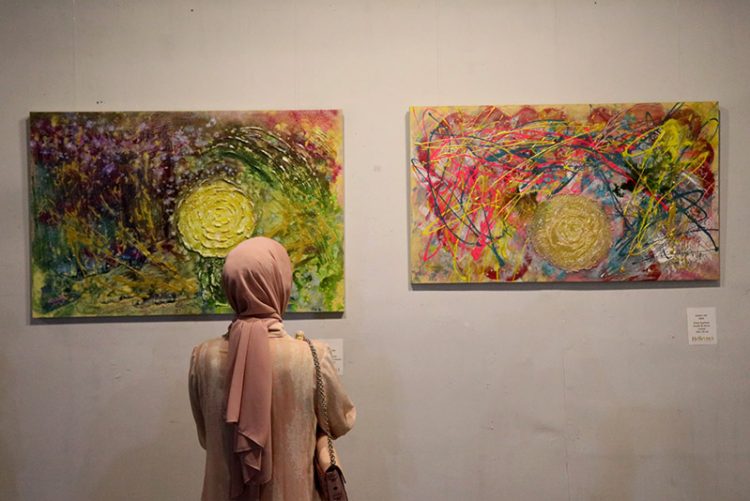 “Kosong”, Pameran Lukisan Kolaborasi 25 Pelukis Abstrak di Bellevue Art Space