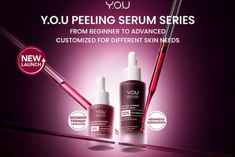 Y.O.U Rilis Dua Varian Peeling Serum: Solusi Eksfoliasi Aman untuk Kulit Lebih Halus dan Cerah