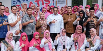 Pemerintah Dorong SDM Unggul, Menekraf Tinjau Program Cek Kesehatan Gratis di Aceh