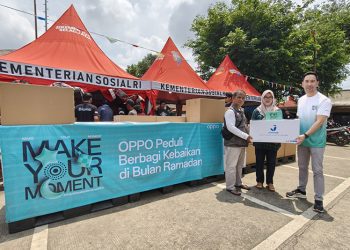 OPPO Hadirkan Kepedulian Ramadan dengan Berbagi Makanan untuk Korban Banjir Bekasi