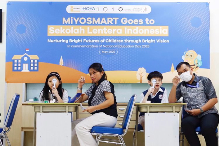 HOYA Dorong Deteksi Dini Miopia di Sekolah Lewat Program Vision Friendly School