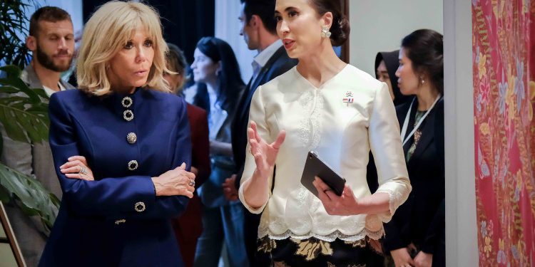 Kolaborasi Budaya Indonesia–Prancis, Ibu Negara Brigitte Macron Kunjungi Borobudur dan Museum Nasional