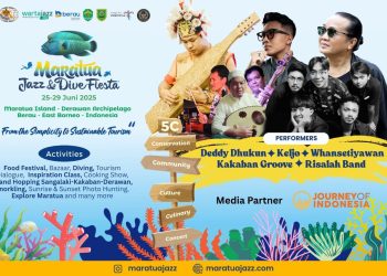 8th Maratua Jazz & Dive Fiesta, hadirkan Deddy Dhukun, Keljo hingga Whansetiyawan