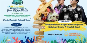 8th Maratua Jazz & Dive Fiesta, hadirkan Deddy Dhukun, Keljo hingga Whansetiyawan