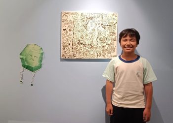 Usia 12 Tahun, Ragasastra Buka Pameran Seni “The Dimondy World” di Artotel Thamrin Jakarta