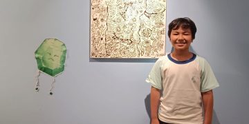 Usia 12 Tahun, Ragasastra Buka Pameran Seni “The Dimondy World” di Artotel Thamrin Jakarta