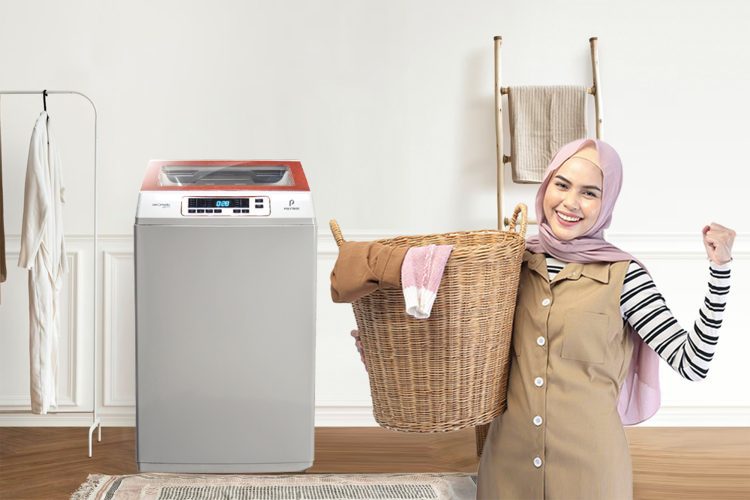 “Hijab Mode” dari Mesin Cuci Polytron Zeromatic Laguna, Kunci Mencuci Hijab Agar Tetap Awet dan Lembut