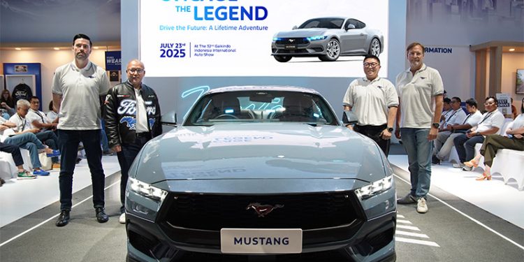 Ford Mustang 2.3L EcoBoost Resmi Mengaspal di Indonesia, Tampil Perdana di GIIAS 2025