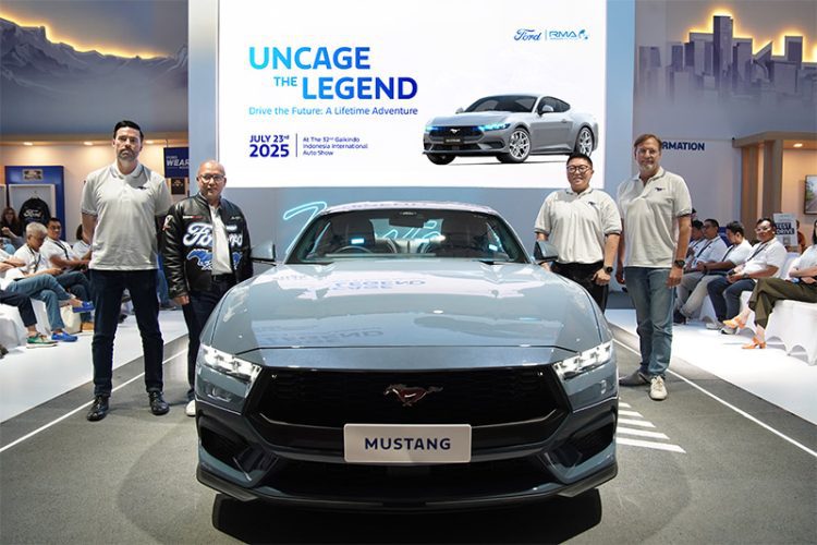 Ford Mustang 2.3L EcoBoost Resmi Mengaspal di Indonesia, Tampil Perdana di GIIAS 2025