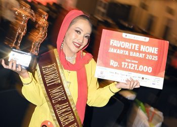 Tampil Menginspirasi, Bulan Bazla Syasya Sabri Raih Gelar None Favorit Jakarta Barat 2025