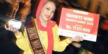 Tampil Menginspirasi, Bulan Bazla Syasya Sabri Raih Gelar None Favorit Jakarta Barat 2025