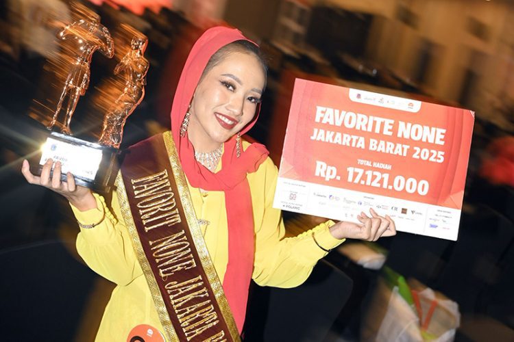 Tampil Menginspirasi, Bulan Bazla Syasya Sabri Raih Gelar None Favorit Jakarta Barat 2025