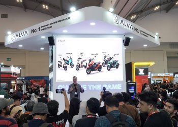 Alva Rayakan 3 Tahun Inovasi Motor Listrik di IMOS 2025