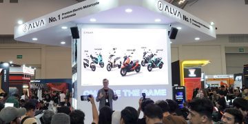 Alva Rayakan 3 Tahun Inovasi Motor Listrik di IMOS 2025