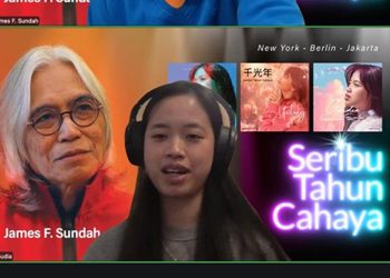 Claudia Emmanuela Santoso Bangga Membawakan Lagu ‘1000 Tahun Cahaya’ Karya James F. Sundah