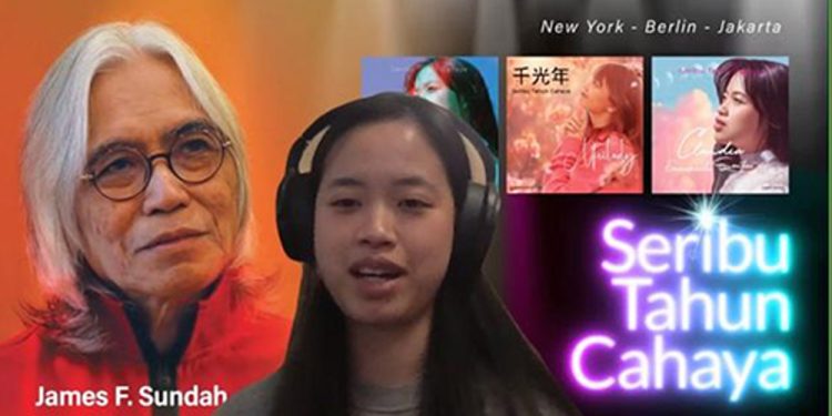 Claudia Emmanuela Santoso Bangga Membawakan Lagu ‘1000 Tahun Cahaya’ Karya James F. Sundah