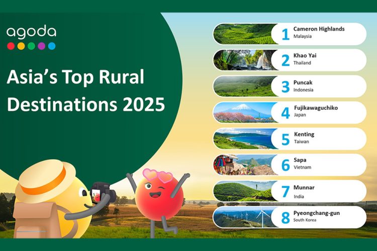 Agoda Umumkan Destinasi Wisata Alam Terbaik di Asia: Puncak Masuk Tiga Besar Favorit Dataran Tinggi