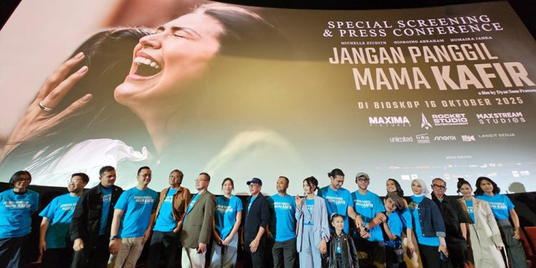 Jangan Panggil Mama Kafir, Totalitas Michelle Ziudith Menguras Air Mata Penonton