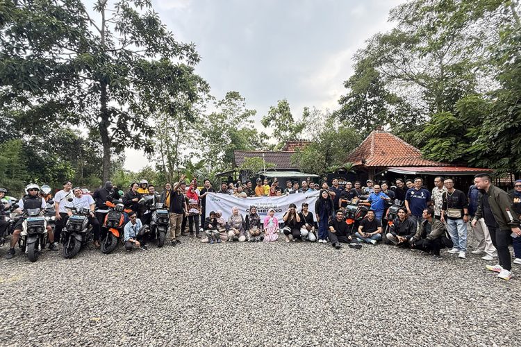 Dari Dunia Maya ke Jalan Raya, IM Riders Rayakan Kopdar Perdana Bersama Indomobil eMotor