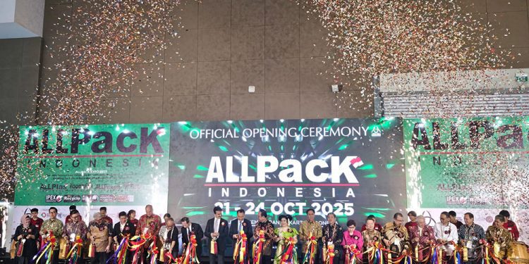 ALLPACK INDONESIA 2025, Pameran Industri Kemasan Terbesar Asia Tenggara Resmi Dibuka