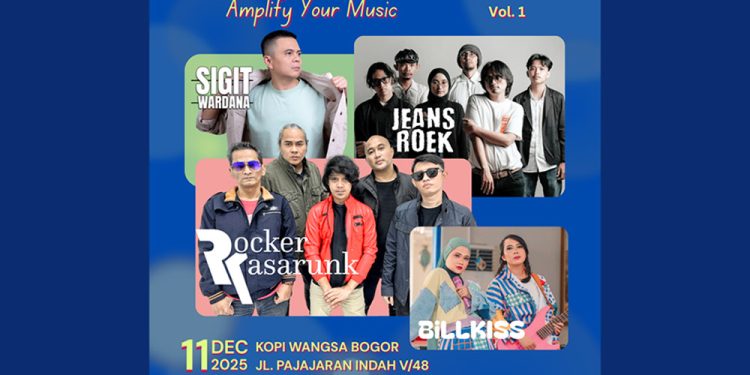 Gelar Perdana BUITENSTAGE, Hadirkan Rocker Kasarunk hingga Sigit Wardana