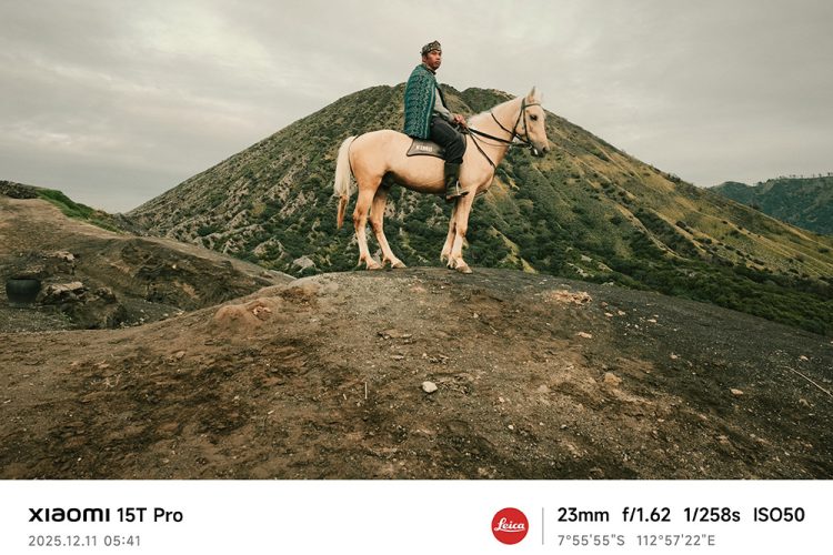 Xiaomi 15T Series Bawa Leica Menyelami Kisah Tengger dan Dramatisme Senja di Bromo