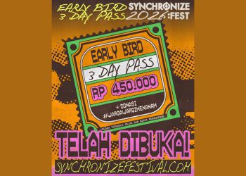 Harmoni Musik dan Alam, Menanam Mangrove Lewat Tiket Early Bird Synchronize Fest 2026