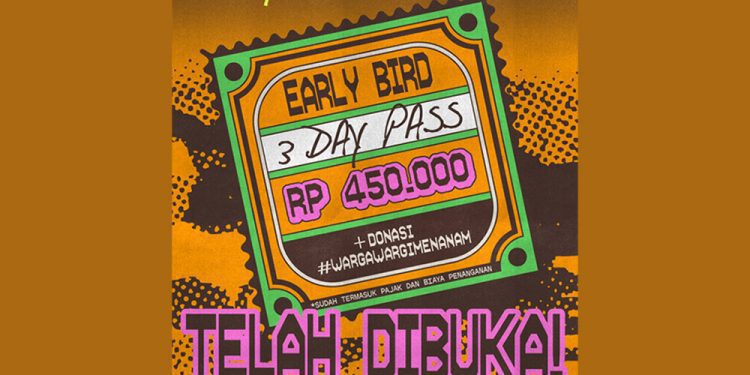 Harmoni Musik dan Alam, Menanam Mangrove Lewat Tiket Early Bird Synchronize Fest 2026