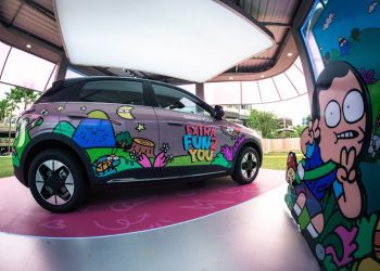 Menyulap Kendaraan Listrik Menjadi Kanvas Budaya Pop di Ben’s Backyard