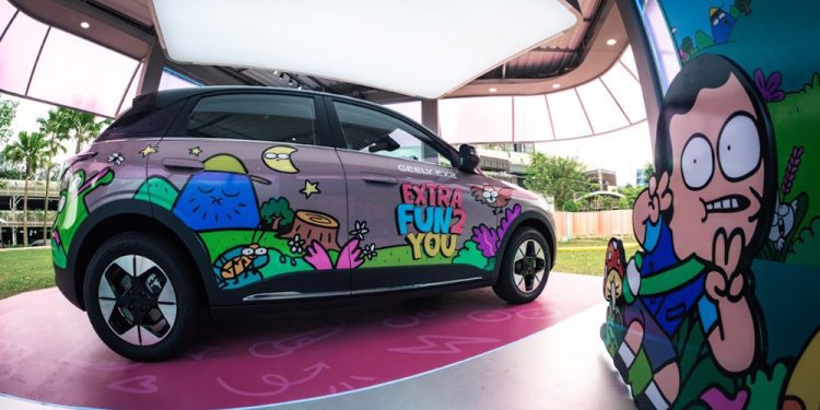 Menyulap Kendaraan Listrik Menjadi Kanvas Budaya Pop di Ben’s Backyard