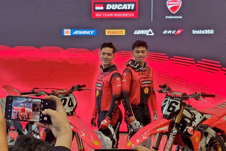 Resmikan Ducati MX Team Indonesia, Menanti Taji “Bebek Besi” Ducati di Lintasan Tanah