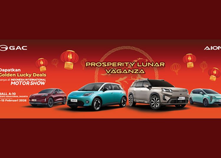 GAC Indonesia Tebar Keberuntungan di IIMS 2026, Mobil Listrik Baru Bisa Tiba di Rumah dalam Dua Hari
