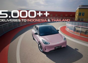 Ekspansi Geely, 5.000 Unit EX2 Mulai Mengaspal di Indonesia dan Thailand