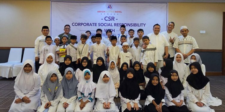 Jemput Berkah Ramadan, Arion Suites Hotel Kemang Gelar Santunan Yatim