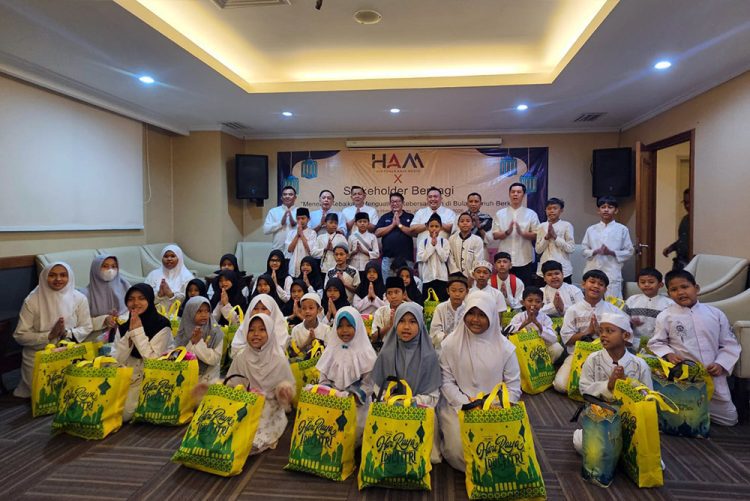 HAM Ajak Stakeholder Perkuat CSR bersama Yatim Piatu di Bulan Suci