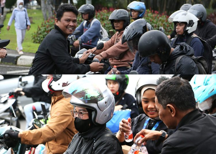 Jemput Keberkahan Ramadan, YPJI Tebar Ratusan Paket Takjil di Kawasan Cilandak