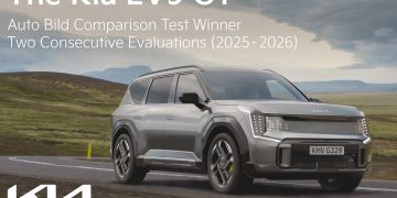 Menangkan ‘Comparison Test’ Auto Bild Jerman, Kia EV9 GT Buktikan Kecanggihan SUV Listrik Premium