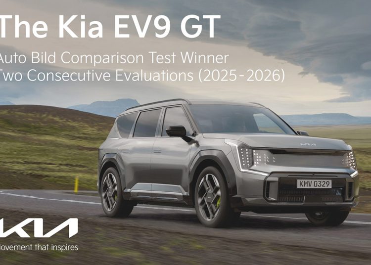 Menangkan ‘Comparison Test’ Auto Bild Jerman, Kia EV9 GT Buktikan Kecanggihan SUV Listrik Premium
