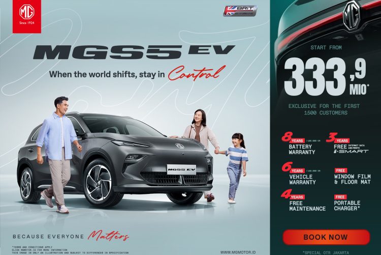 Menjemput Bola, MG Bawa Kenyamanan Mobil Listrik ke Lantai Mal Jakarta