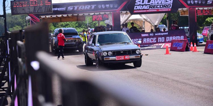 Pecahkan Rekor, 976 Starter Ramaikan Kejurnas Drag Race 2026 Sulawesi