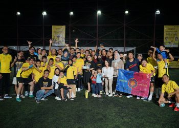 Ismed Sofyan dan Atep Lepas Rivalitas demi Anak Pejuang Kanker Dibawah Naungan Pita Kuning