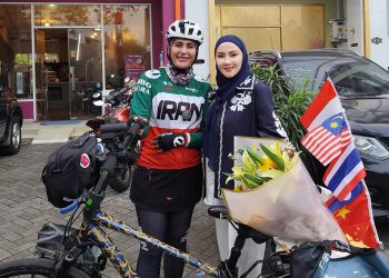 Gowes 8.000 KM, Pesepeda Iran Arezoo Eskandari Jalani Pemulihan di AFK Beauty Clinic
