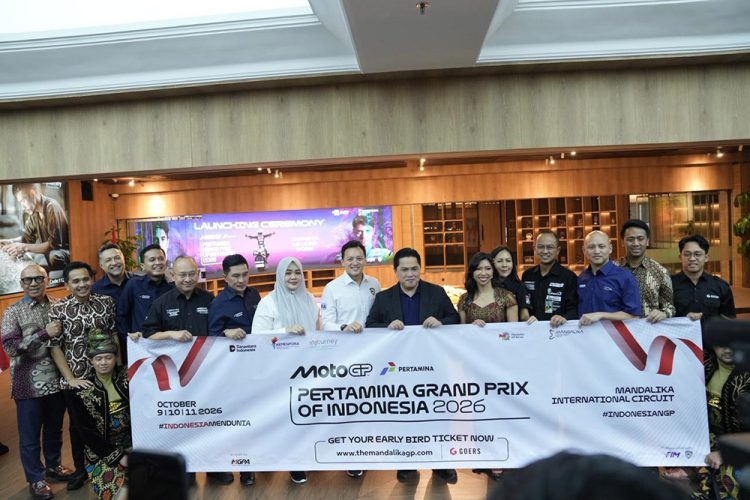 Kembali Jadi Tuan Rumah, Tiket Pertamina Grand Prix of Indonesia 2026 Resmi Dijual