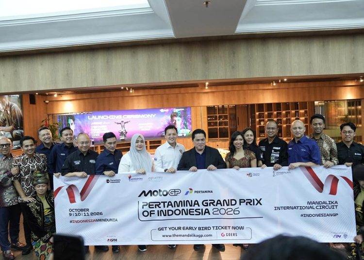 Kembali Jadi Tuan Rumah, Tiket Pertamina Grand Prix of Indonesia 2026 Resmi Dijual