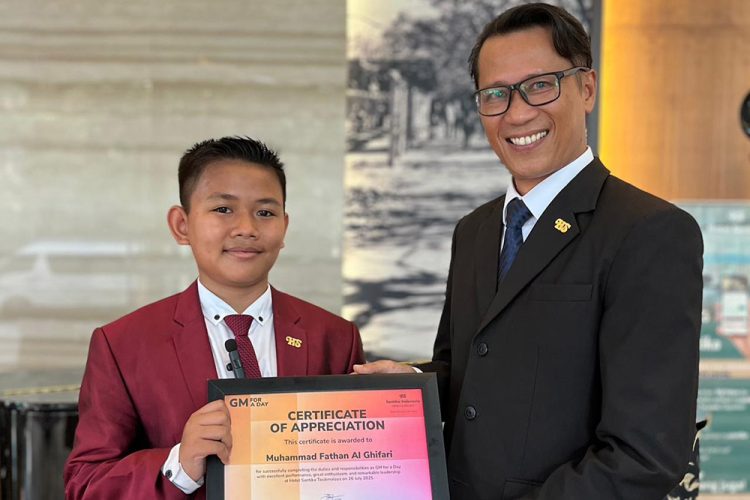 GM For a Day 2026 Kembali Hadir, 45 Anak Pimpin Hotel Santika untuk Sehari
